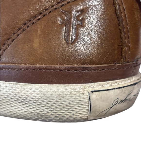 Converse X John Varvatos Greene Low Lace Mens Brown Leather Sneakers Shoes 8 - Picture 7 of 9